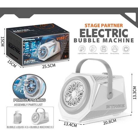 Ηλεκτρονική συσκευή για σαπουνόφουσκες - 90ml-AA - P142 - 215494