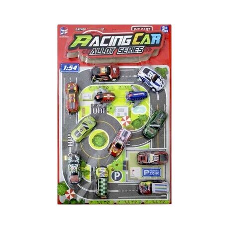 Σετ μεταλλικά αυτοκινητάκια - 12pcs - 598-11B - 215646