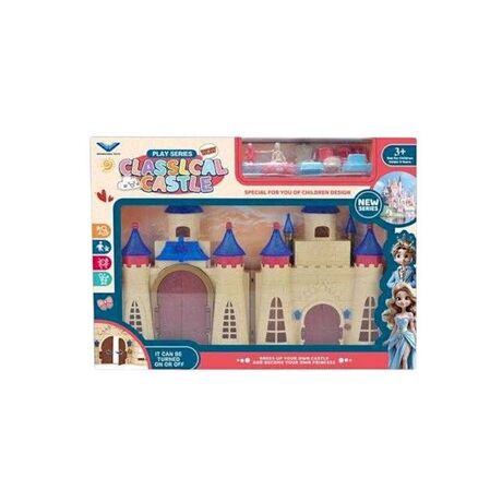 Mini κάστρο πριγκίπισσας με αξεσουάρ - 1382 - 215724