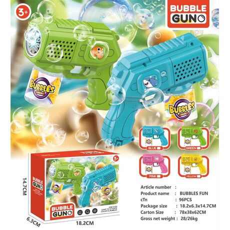 Πιστόλι για σαπουνόφουσκες - 101C - 215496