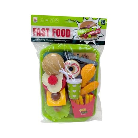 Παιδικό σετ Fast Food - 21pcs - 6628-3 - 502185