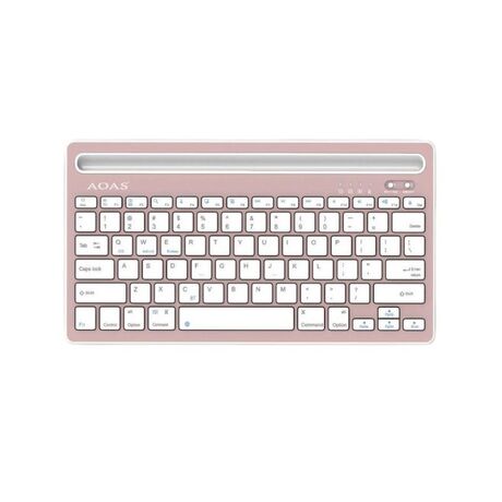 Ασύρματο πληκτρολόγιο Bluetooth - AS199 - AOAS - 651992 - Pink