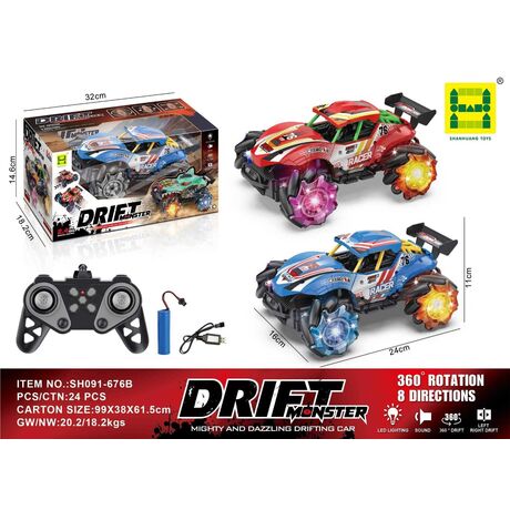 Τηλεκατευθυνόμενο αυτοκίνητο Τζιπ - SH091-676B - 2.4G - 502181