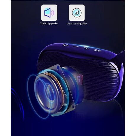 Ασύρματο ηχείο Bluetooth - TG173 - 887066 - Red