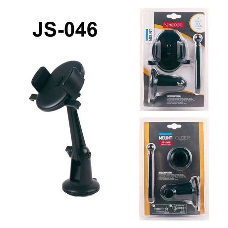 Βάση στήριξης smartphone αυτοκινήτου - JS-046 - 812709 - Black