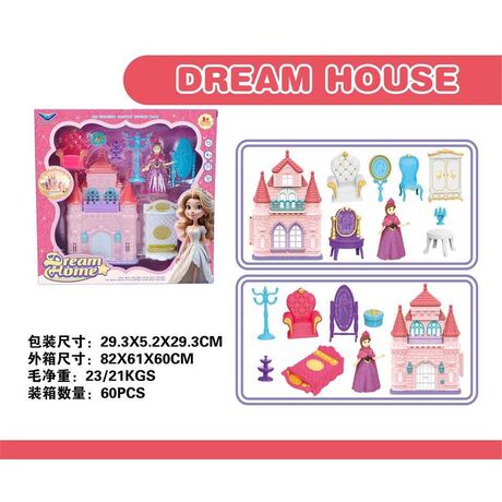 Κάστρο πριγκίπισσας με αξεσουάρ - 138 - 215296