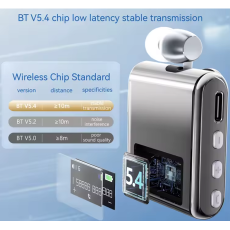 Ασύρματο ακουστικό Bluetooth - K89 - 230625 - Black