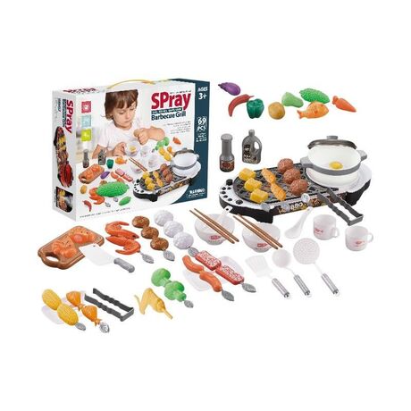 Παιδικό σετ μαγειρικής Barbeque-Grill - 69pcs - 410060