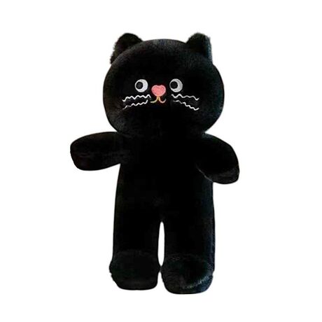 Λούτρινο κουκλάκι Γατάκι - 31cm - 660044 - Black