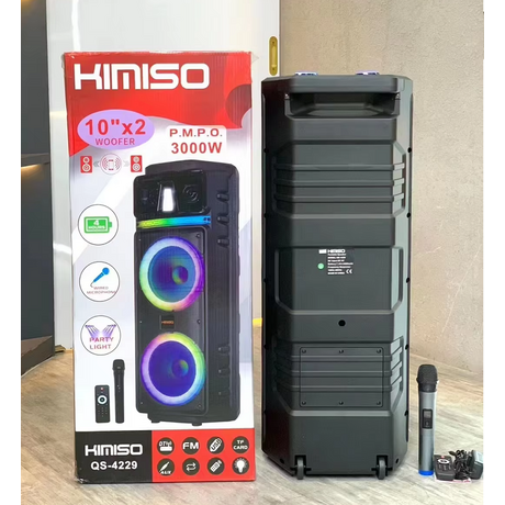 Φορητό ηχείο subwoofer με μικρόφωνο Karaoke - QS-4229 - 813140