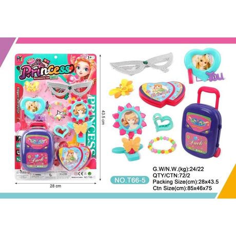 Παιδικό σετ ομορφιάς με βαλιτσάκι - T66-5 - 215169