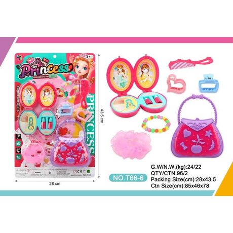 Παιδικό σετ ομορφιάς με τσαντάκι - T66-6 - 215164