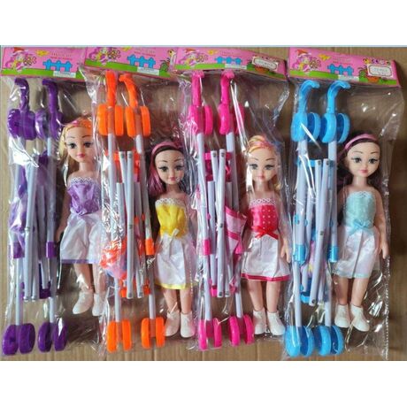 Παιδικό καροτσάκι με κούκλα - TD1465-K14 - 316336