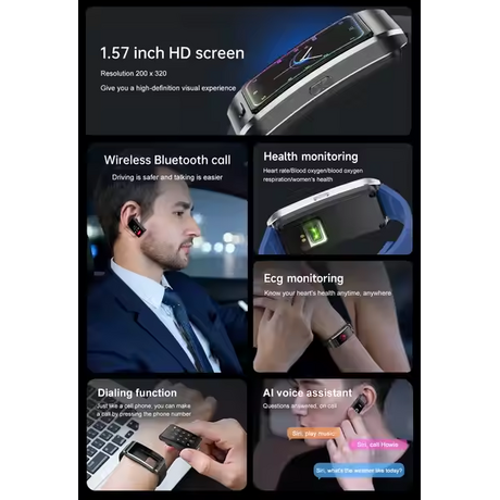 Smartwatch με αποσπώμενη οθόνη - Z15 MAX - 065431 - White