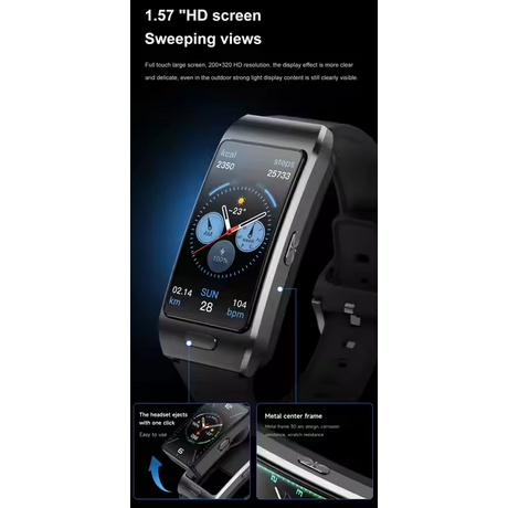 Smartwatch με αποσπώμενη οθόνη - Z15 MAX - 065431 - Blue