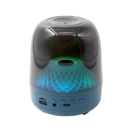 Ασύρματο ηχείο Bluetooth με φωτισμό LED - TG-463 - 813577 - Green