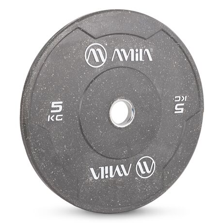 Δίσκος Color Bumper Plate Slim 50 mm 5 Kg – Γκρι 84846