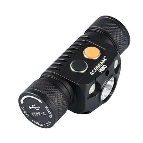 Φακός κεφαλής Acebeam H30 R+G 6500K +Battery