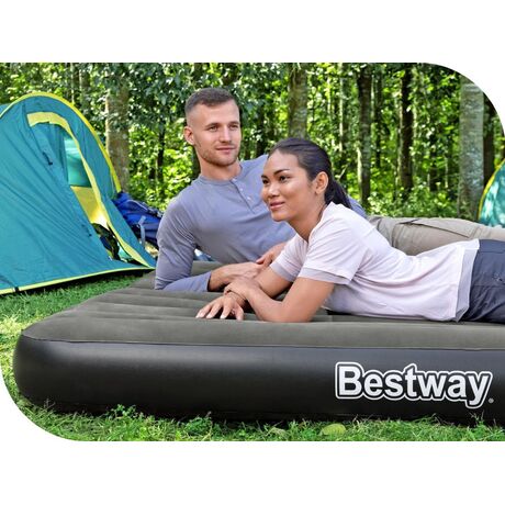 BESTWAY Tritech™ Air Mattress Queen 2.03x1.52x25cm, Φουσκωτό Στρώμα Ύπνου Διπλό, 6713N