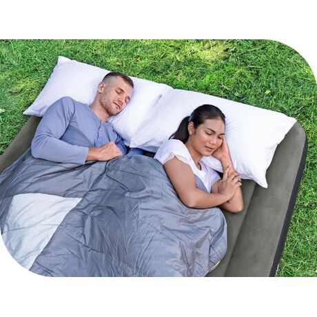 BESTWAY Tritech™ Air Mattress Queen 2.03x1.52x25cm, Φουσκωτό Στρώμα Ύπνου Διπλό, 6713N