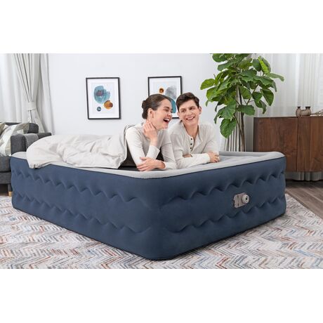 BESTWAY Tritech TruLeisure™ Queen 2.03x1.52x51cm, Φουσκωτό Στρώμα Ύπνου Διπλό με Εσωτερική Τρόμπα, 6716P