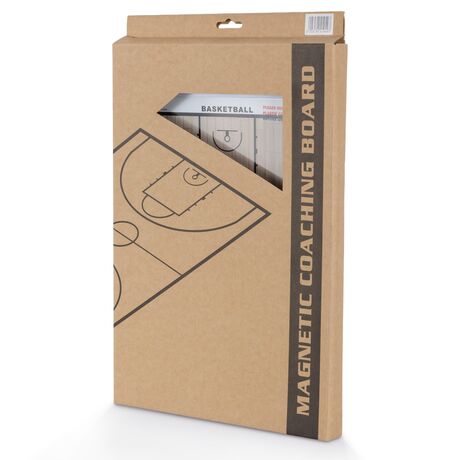 Ταμπλό Προπονητή Basket Διπλής Όψης Μαγνητικό 25,0x37,0 cm 41949
