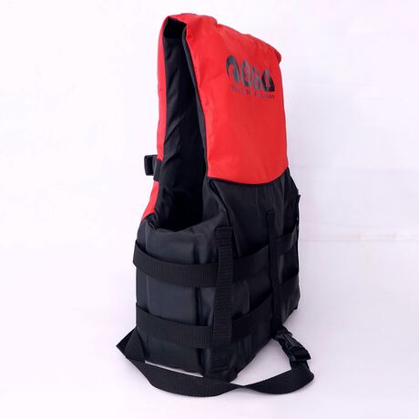 Σωσίβιο γιλέκο για θαλάσσια σπορ με τρεις ιμάντες Morello SCK Kόκκινο