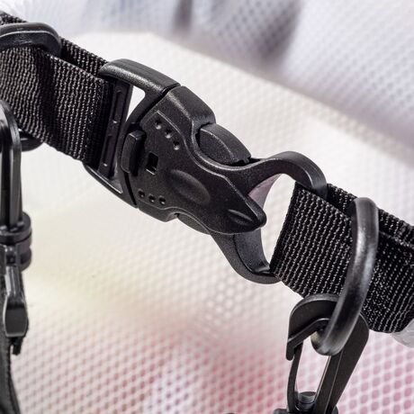 Αδιάβροχος σάκος με ιμάντες πλάτης 30L Διάφανος