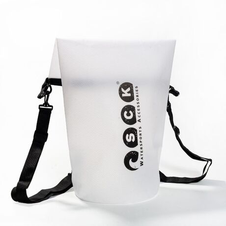 Αδιάβροχος σάκος με ιμάντες πλάτης 30L Διάφανος