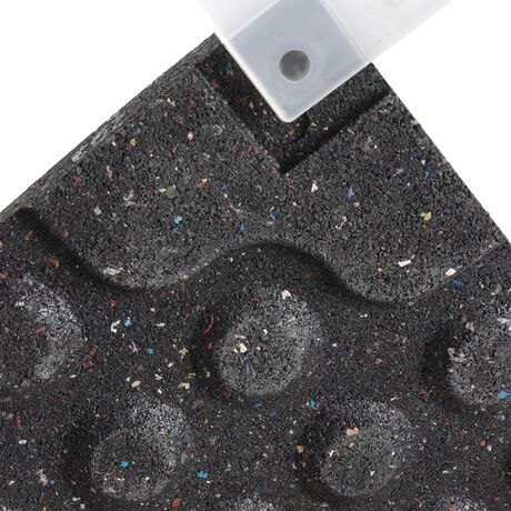 Επαγγελματικό Δάπεδο Γυμναστηρίου SBR|EPDM 50x50x2 cm 30% 94492