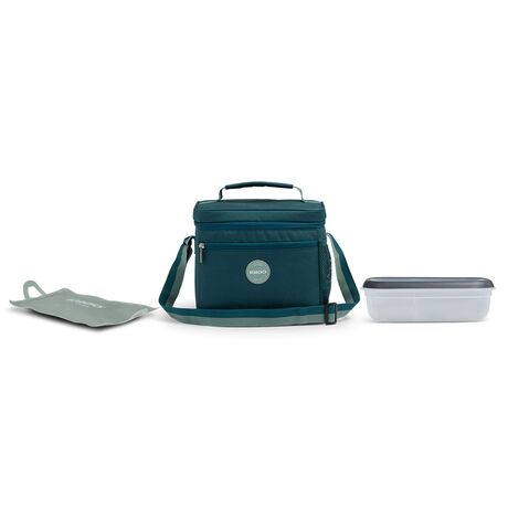 IGLOO SQUARE LUNCH 9 CAN BUNDLE  (περιλαμβάνει φαγητοδοχείο και μαλακή παγοκύστη) PINK