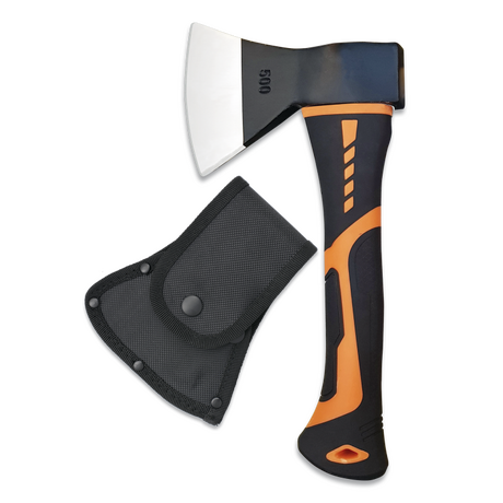 ΤΣΕΚΟΥΡΙ ALBAINOX, Axe Black-Orange, Λάμα 13cm, Βάρος 0,75kg, 32397