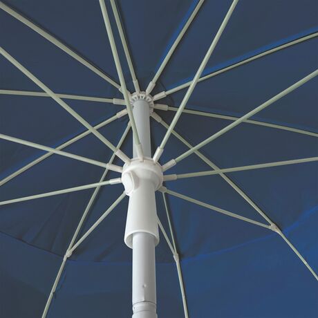 Ομπρέλα Παραλίας 2m 180gsm 8 Ακτίνες 5mm Μπλε 12009