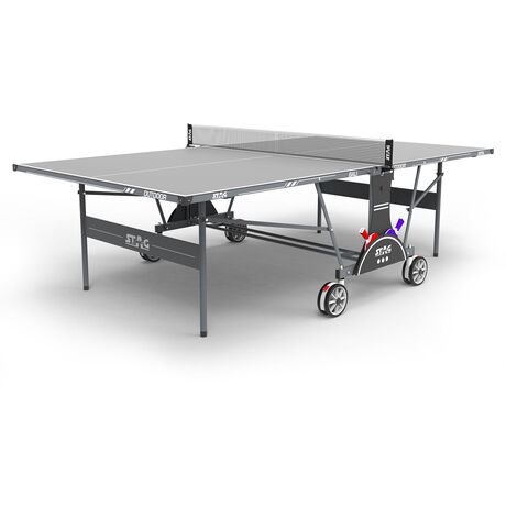 Τραπέζι Ping Pong Εξωτερικού Χώρου Stag Bali Γκρι