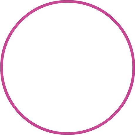 Χούλα-Χουπ 70cm - Φ19mm - 175gr, Φούξια