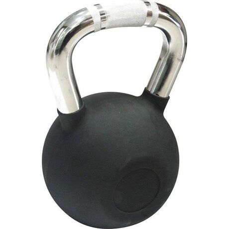 Kettlebell με Επένδυση Λάστιχου & Λαβή Χρωμίου 4,00 Kg AMILA Κωδ. 44495