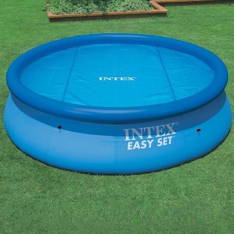 Κάλυμμα Στρόγγυλης Φουσκωτής Πισίνας Easy Set 244cm Intex 28020