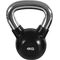 Kettlebell με Επένδυση Λάστιχου & Λαβή Χρωμίου 4kg Amila Κωδ. 90453