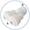 Κούμπωμα Ασφαλείας Ταφ In-Line AP-QT17A 1/4'' της Aqua Pure
