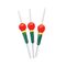 Φελλοί ψαρέματος - Ξύλινοι - 3pcs - 31766